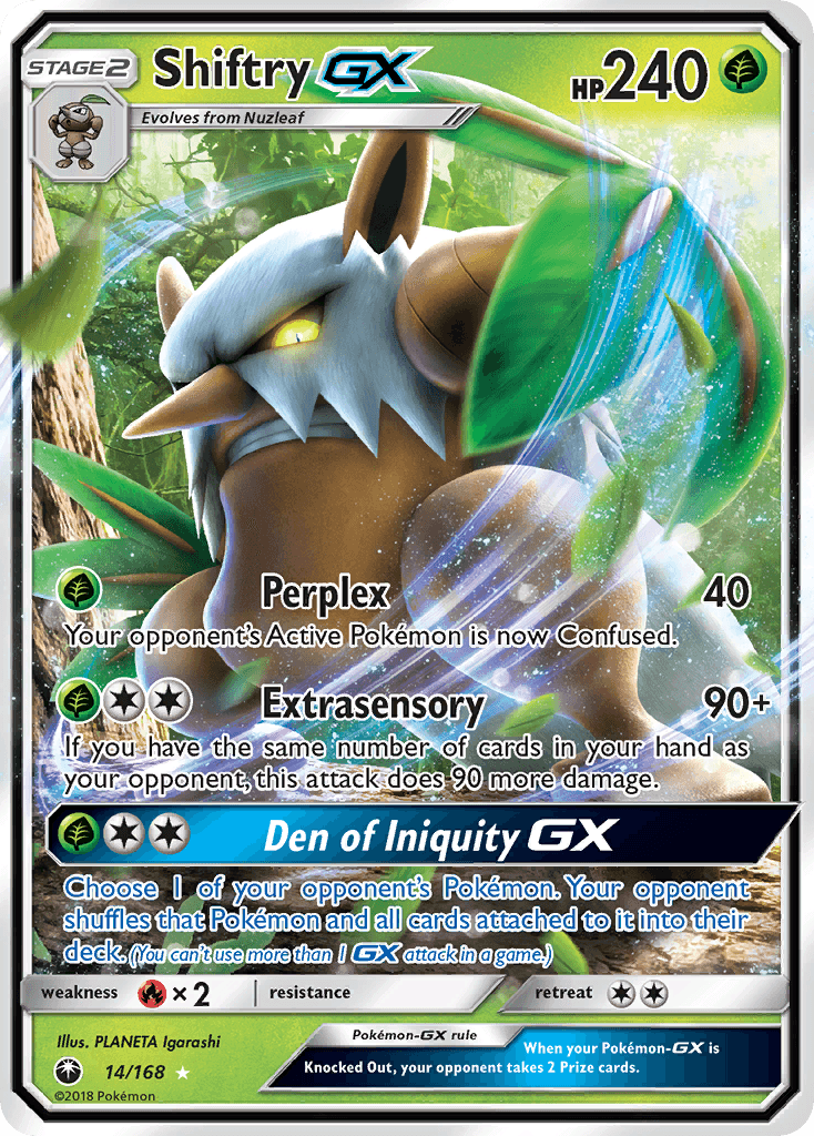 Shiftry-GX Celestial Storm