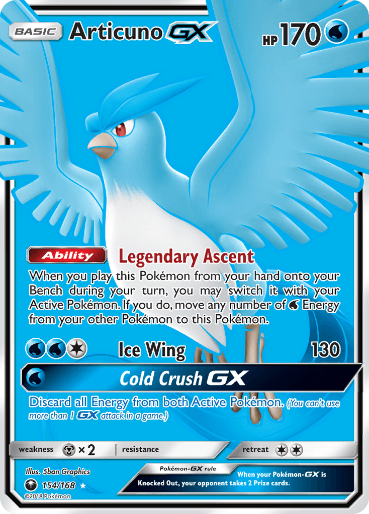 Articuno-GX Celestial Storm