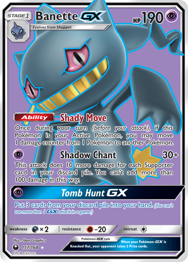 Banette-GX Celestial Storm