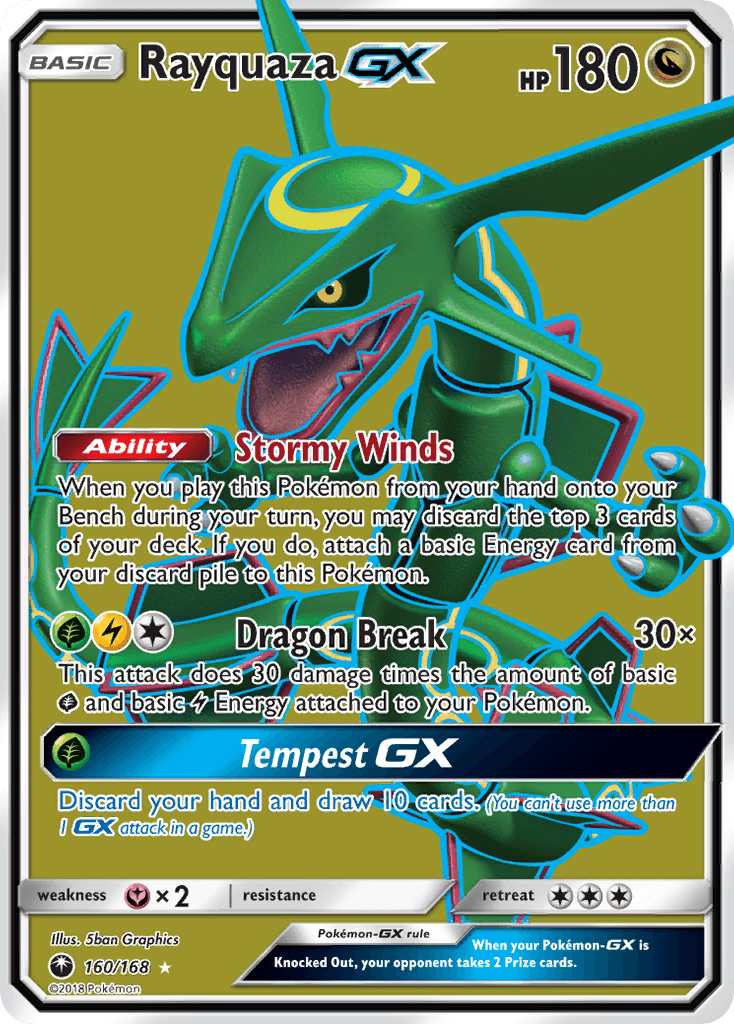 Rayquaza-GX Celestial Storm