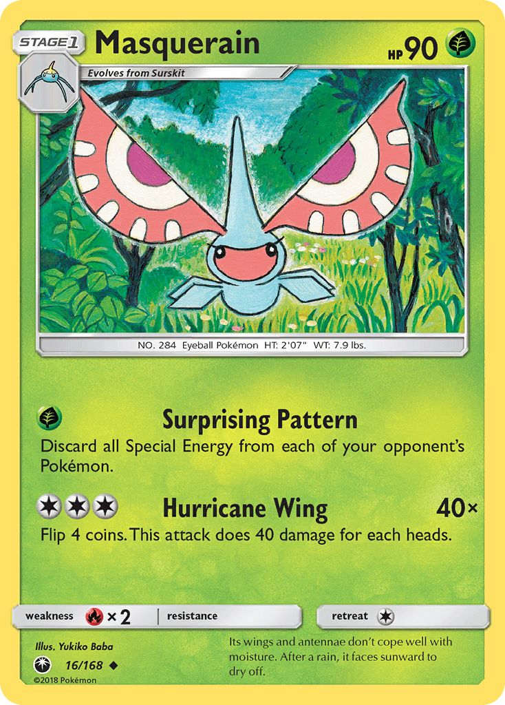Masquerain Celestial Storm