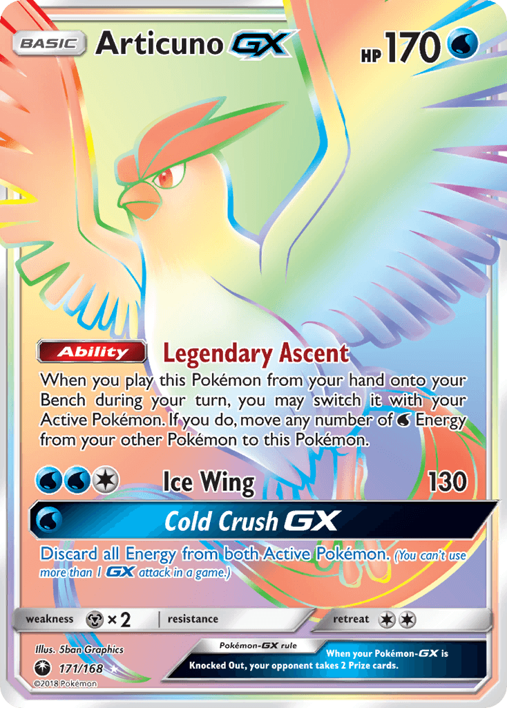 Articuno-GX Celestial Storm