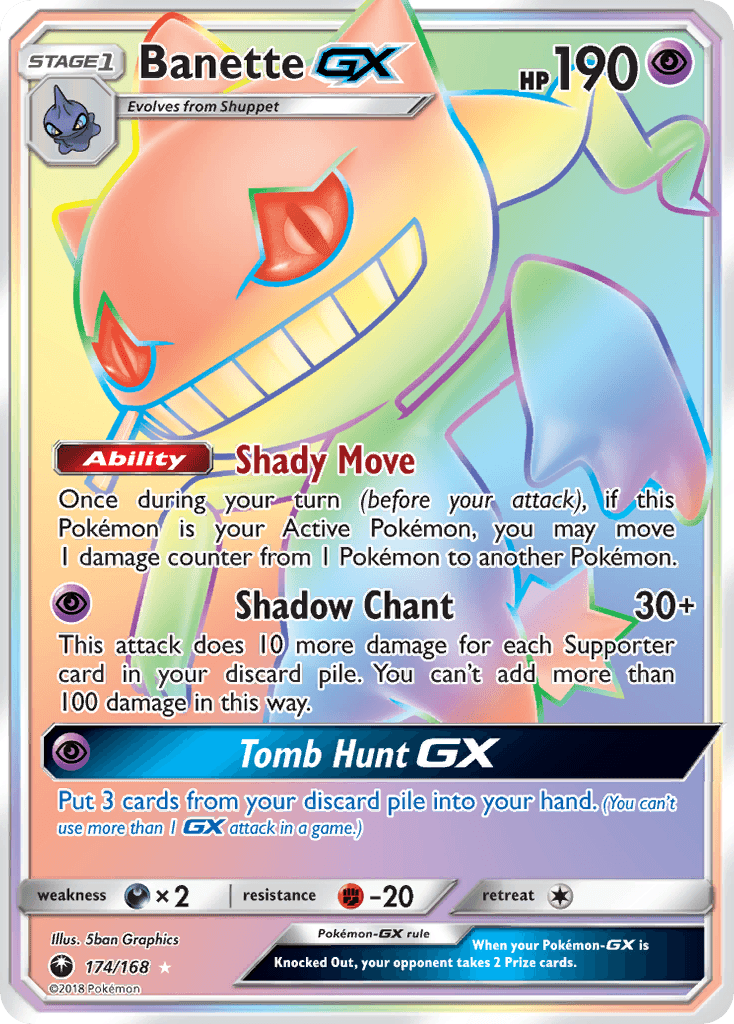 Banette-GX Celestial Storm