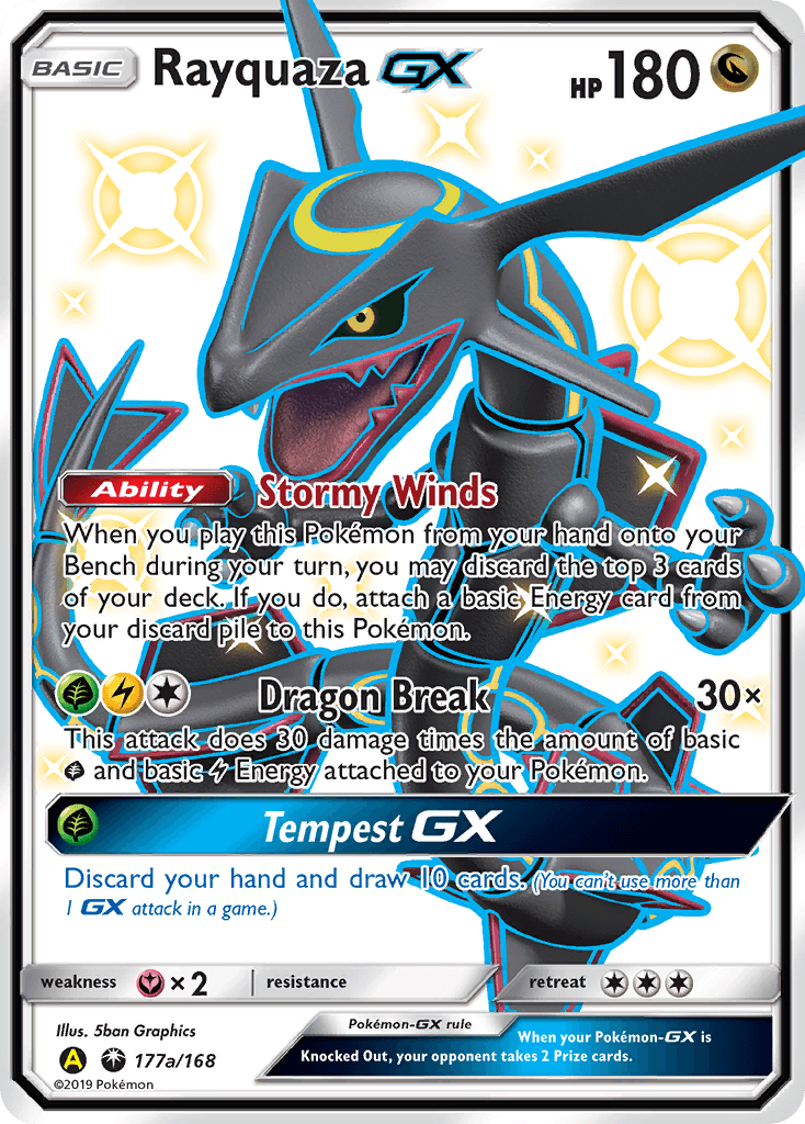 Rayquaza-GX Celestial Storm