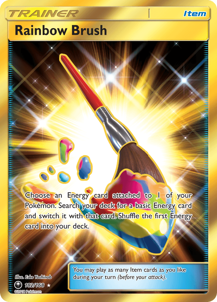 Rainbow Brush Celestial Storm