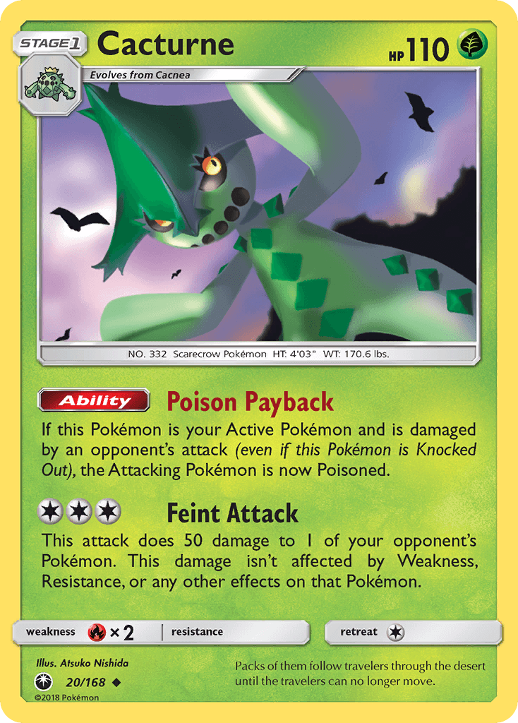 Cacturne Celestial Storm