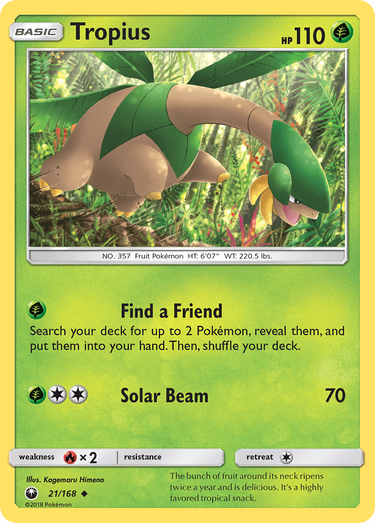 Tropius Celestial Storm