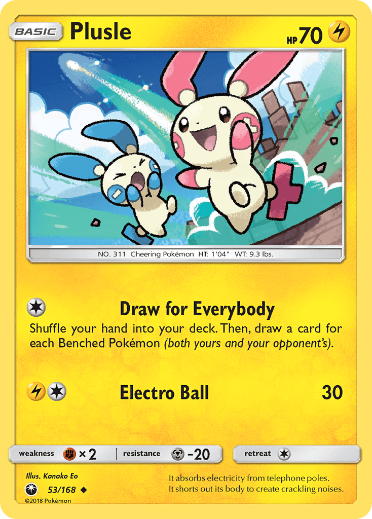 Plusle Celestial Storm