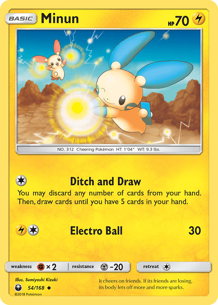 Minun Celestial Storm