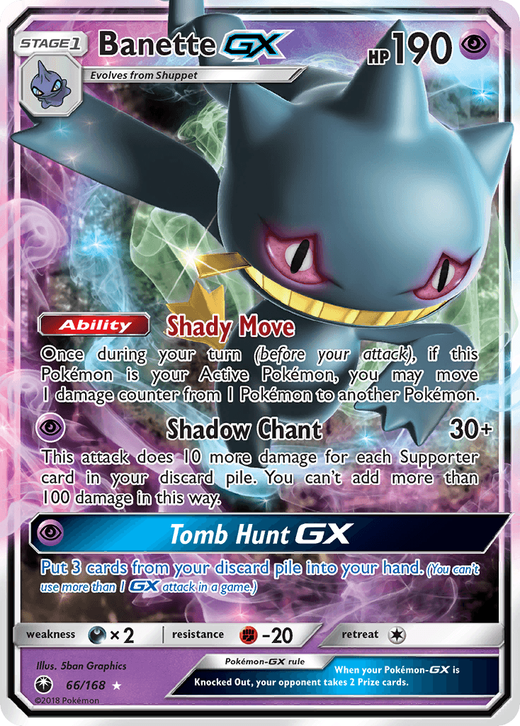 Banette-GX Celestial Storm