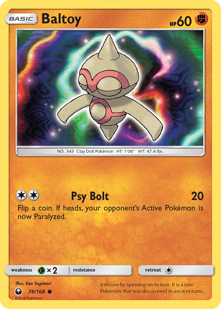 Baltoy Celestial Storm
