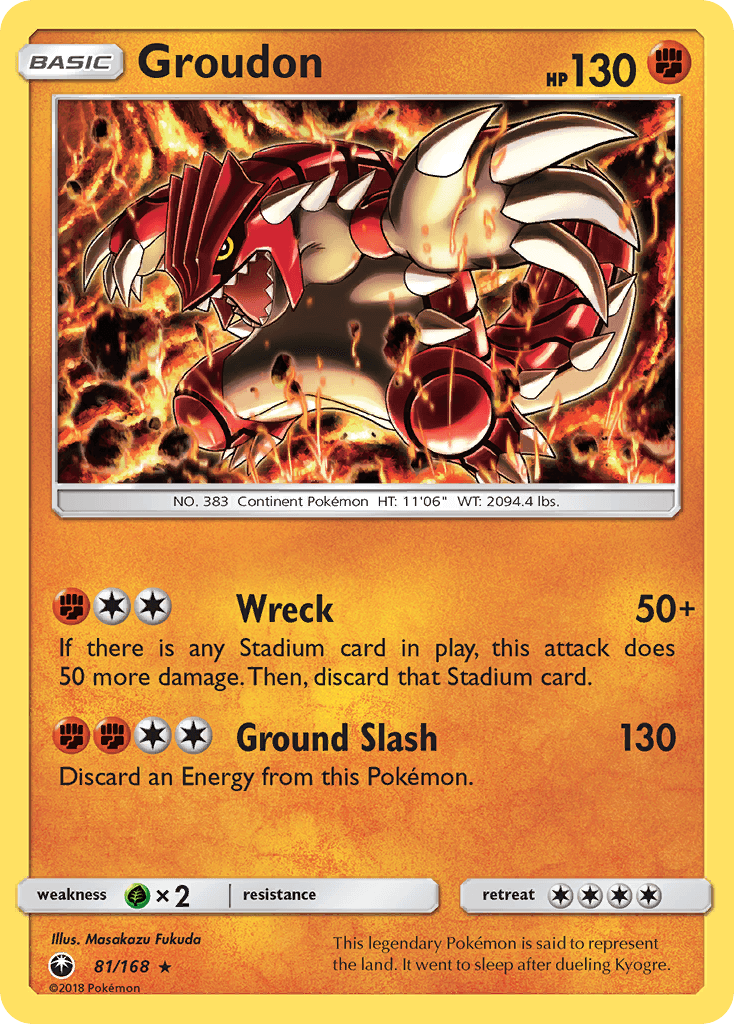 Groudon Celestial Storm
