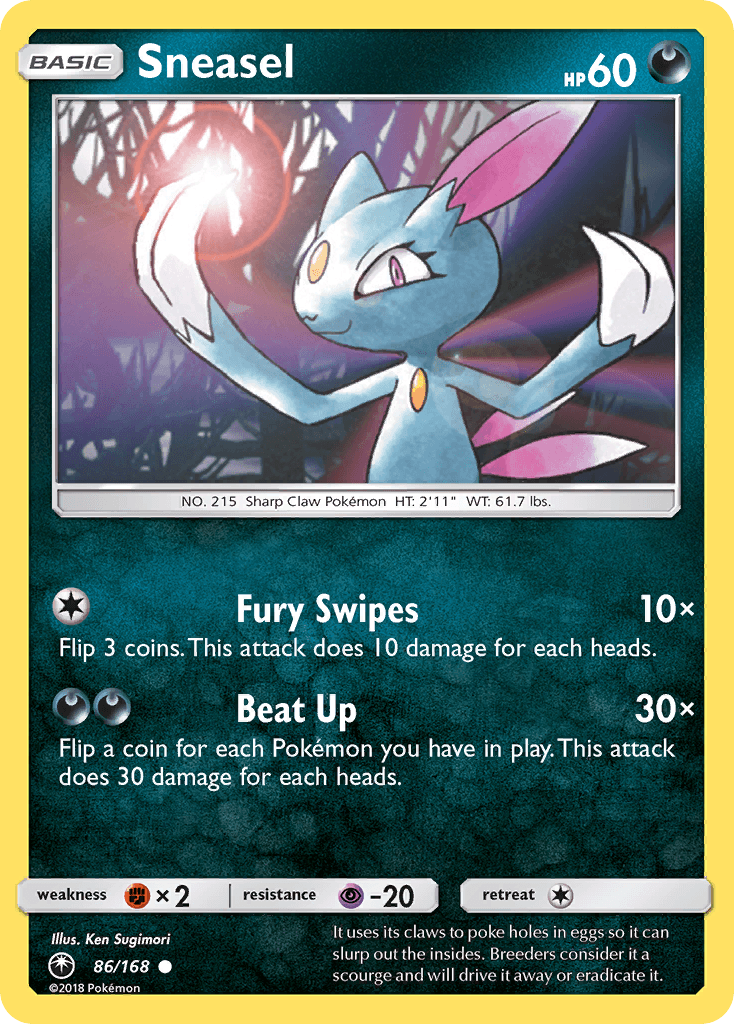 Sneasel Celestial Storm