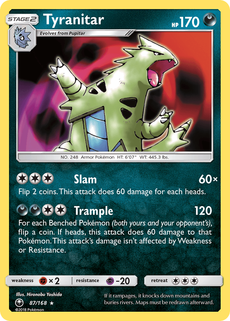 Tyranitar Celestial Storm