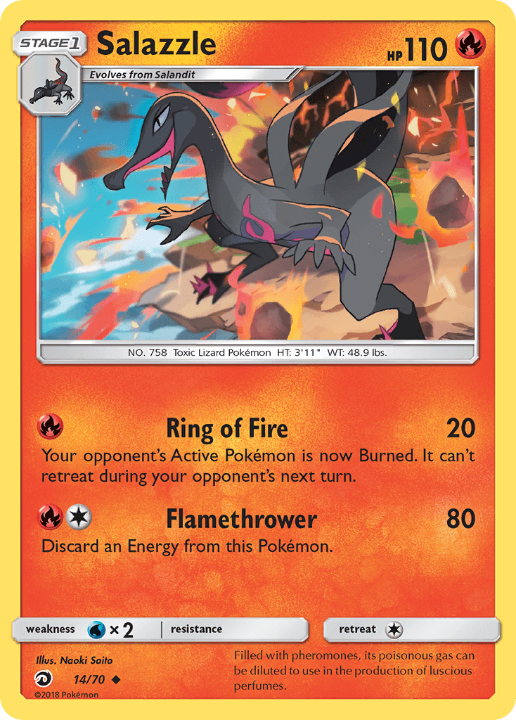 Salazzle Dragon Majesty