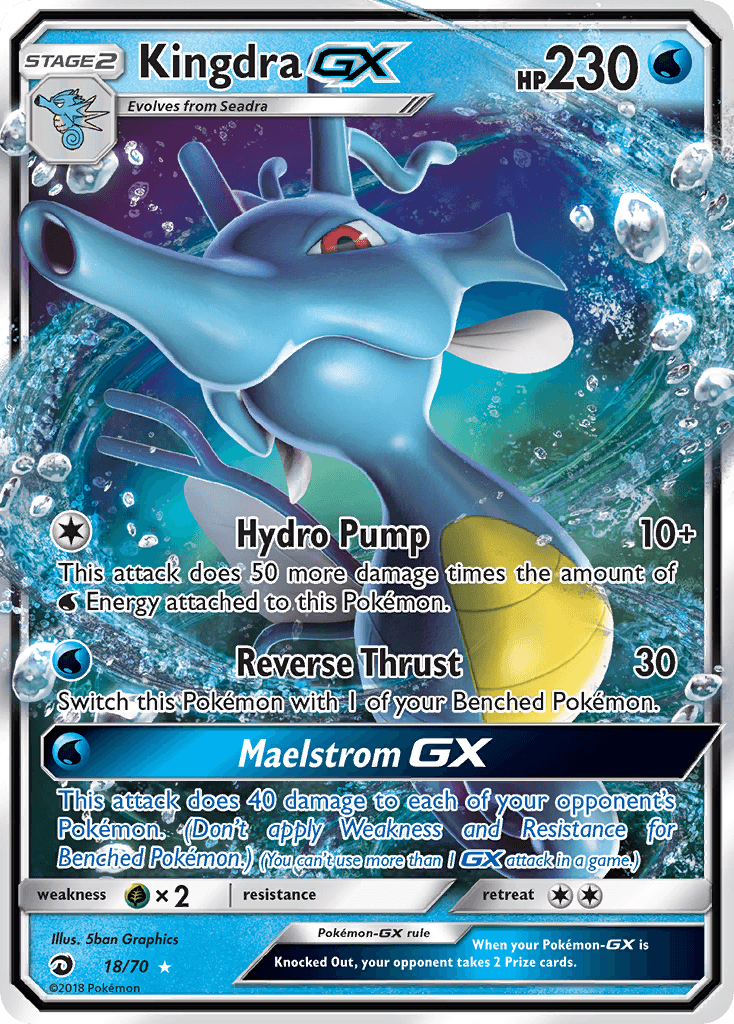 Kingdra-GX Dragon Majesty