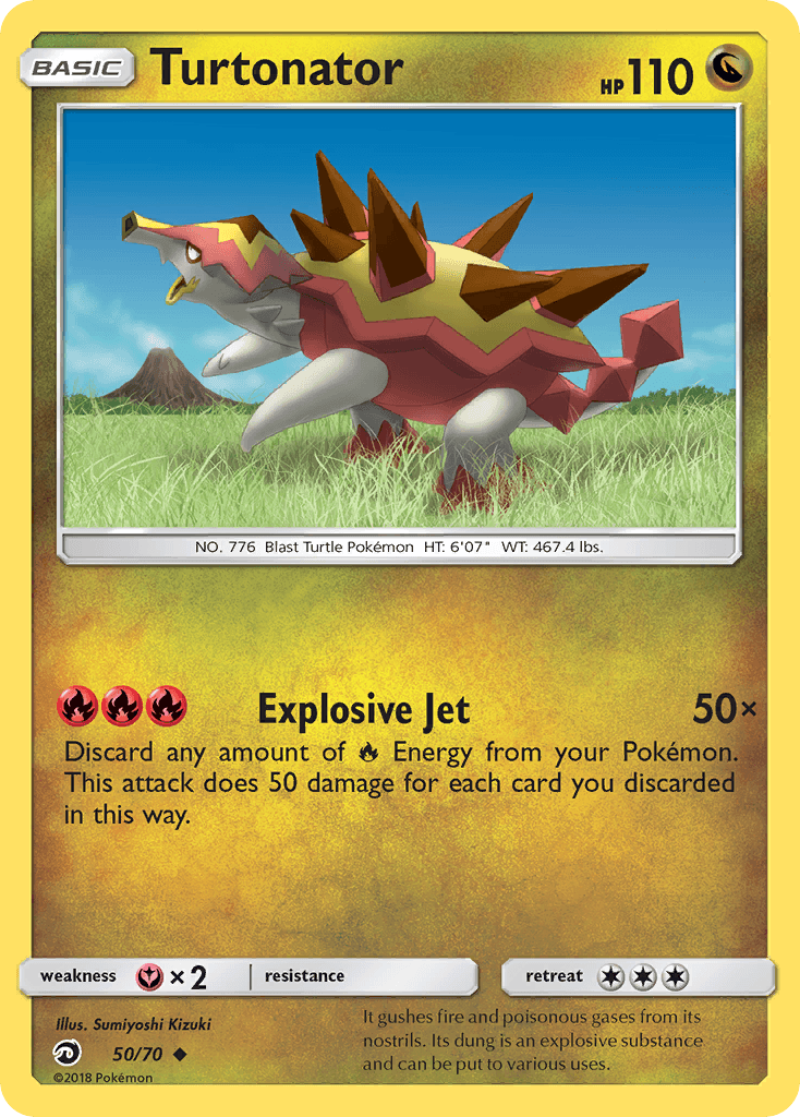 Turtonator Dragon Majesty