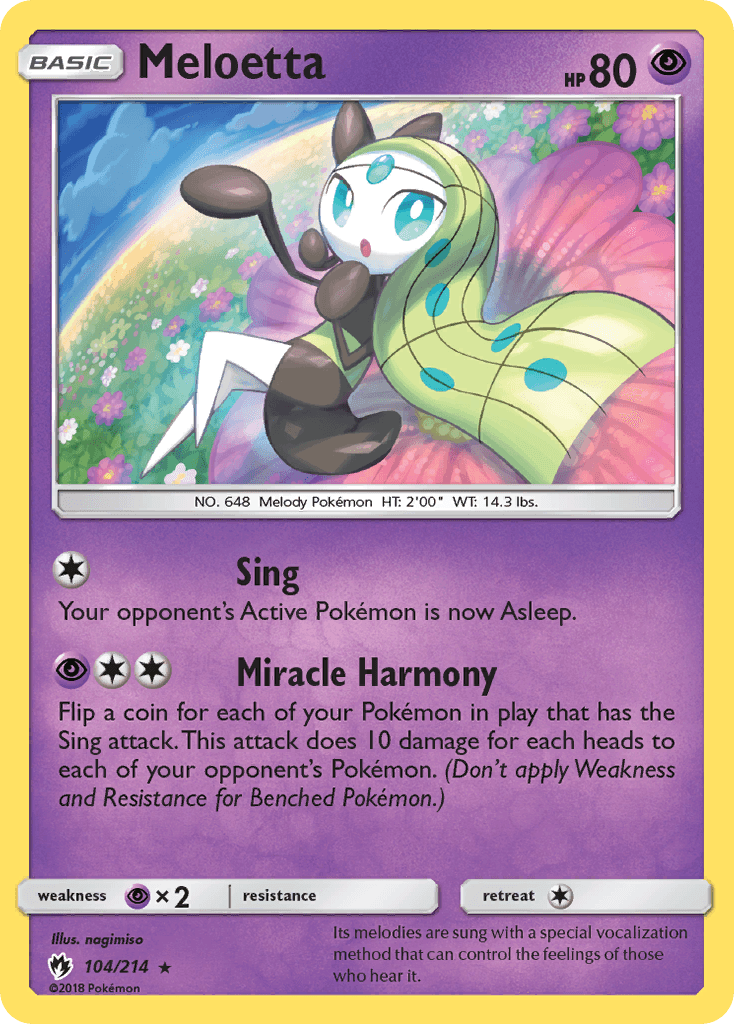 Meloetta Lost Thunder