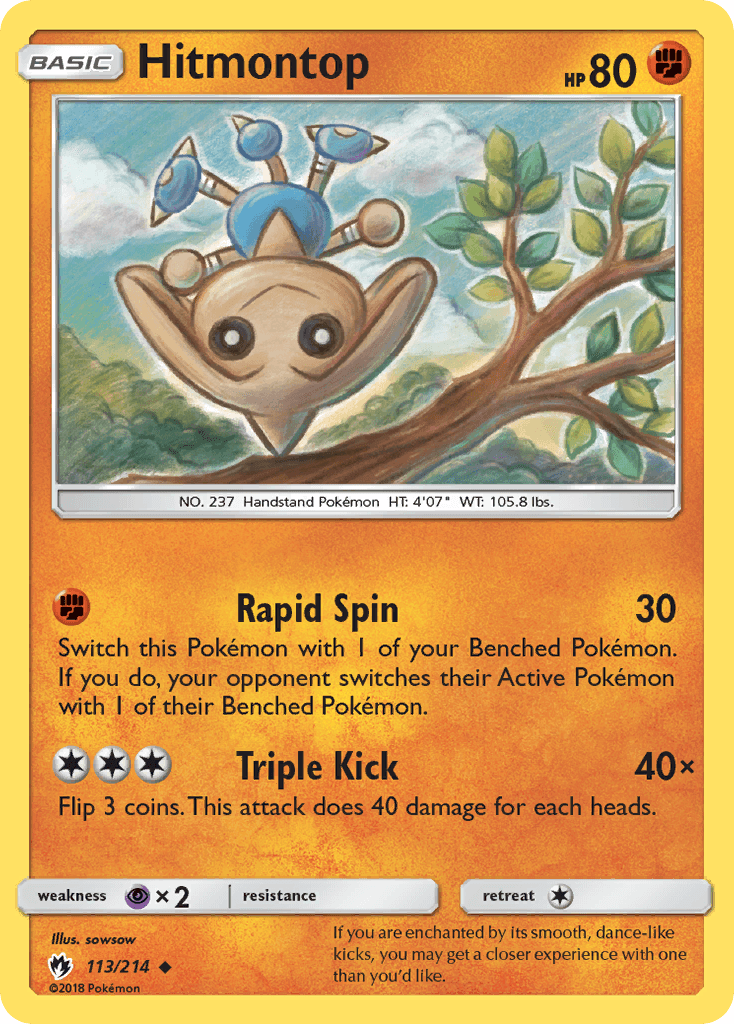 Hitmontop Lost Thunder