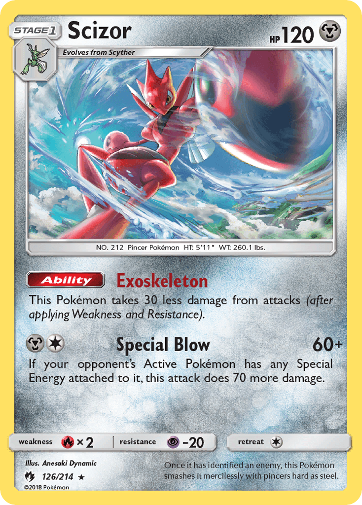 Scizor Lost Thunder