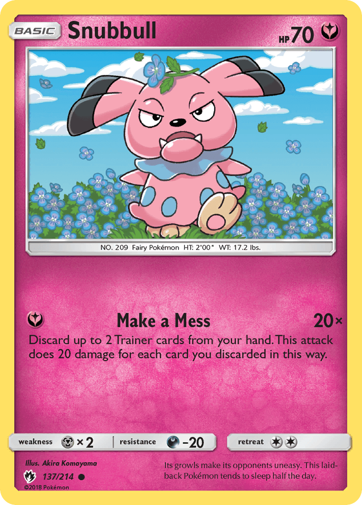 Snubbull Lost Thunder