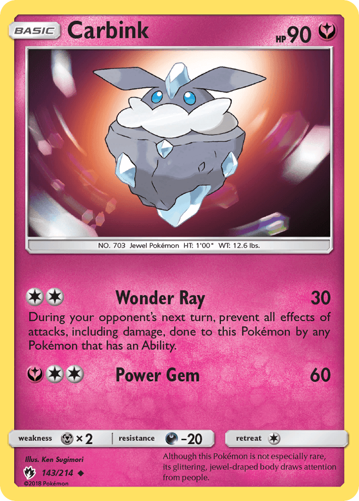Carbink Lost Thunder