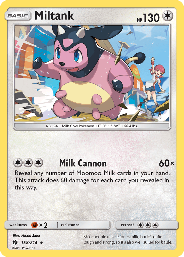Miltank Lost Thunder