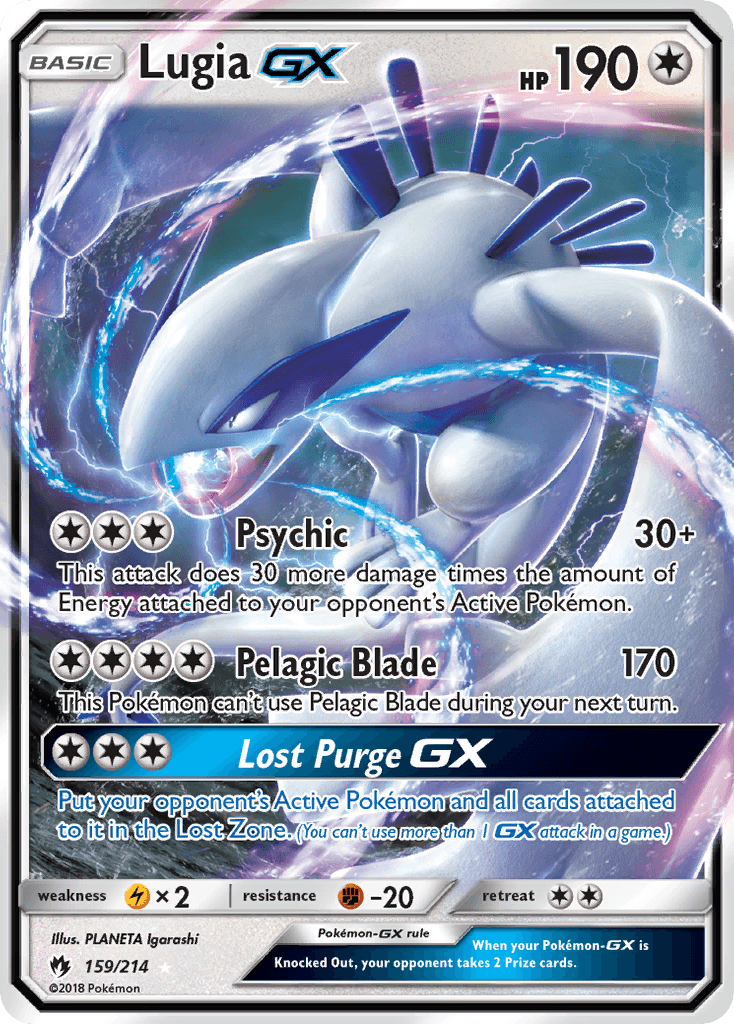 Lugia-GX Lost Thunder