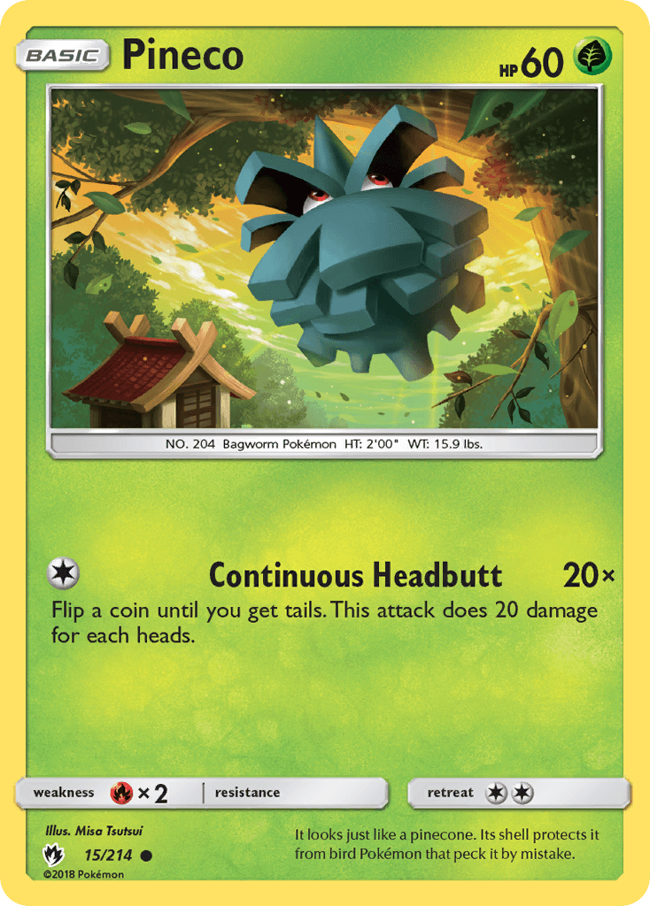 Pineco Lost Thunder