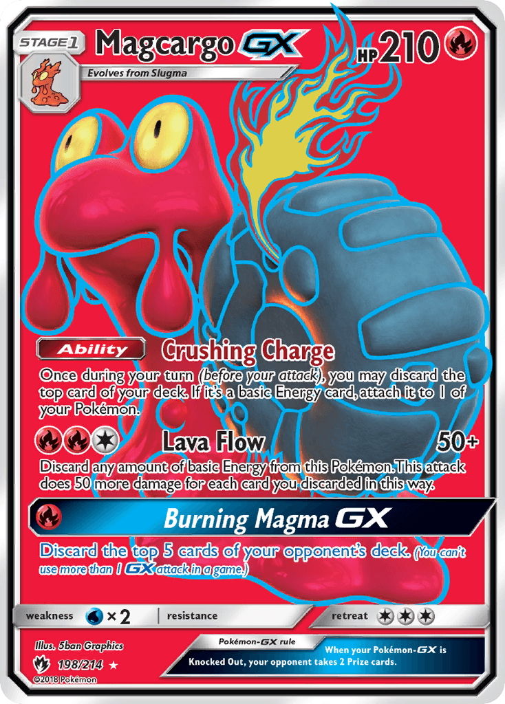 Magcargo-GX Lost Thunder