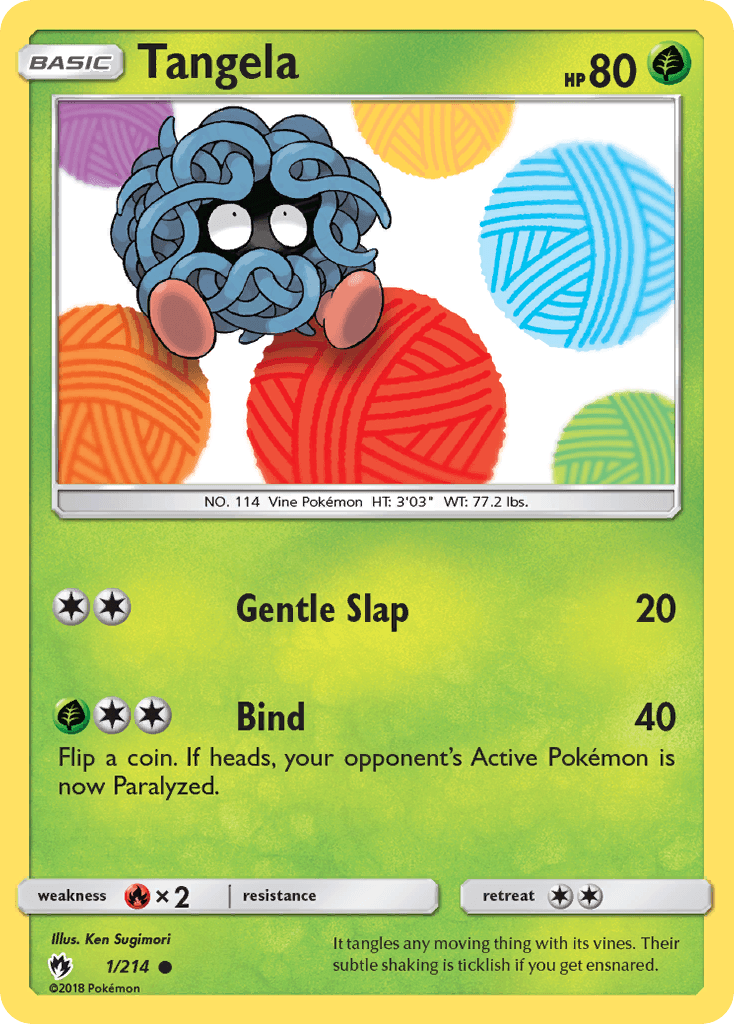 Tangela Lost Thunder
