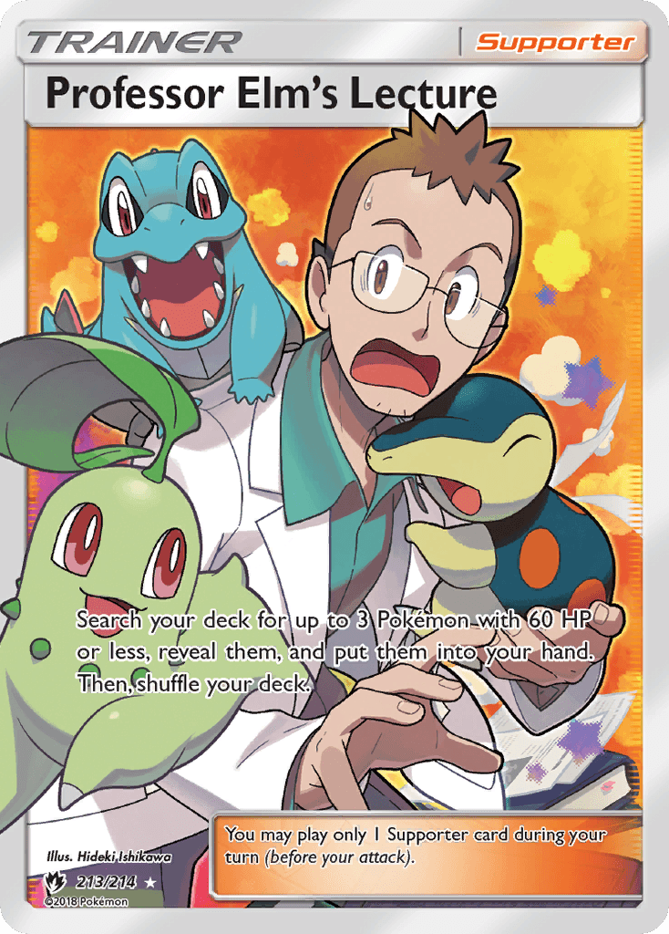 Professor Elm's Lecture Lost Thunder