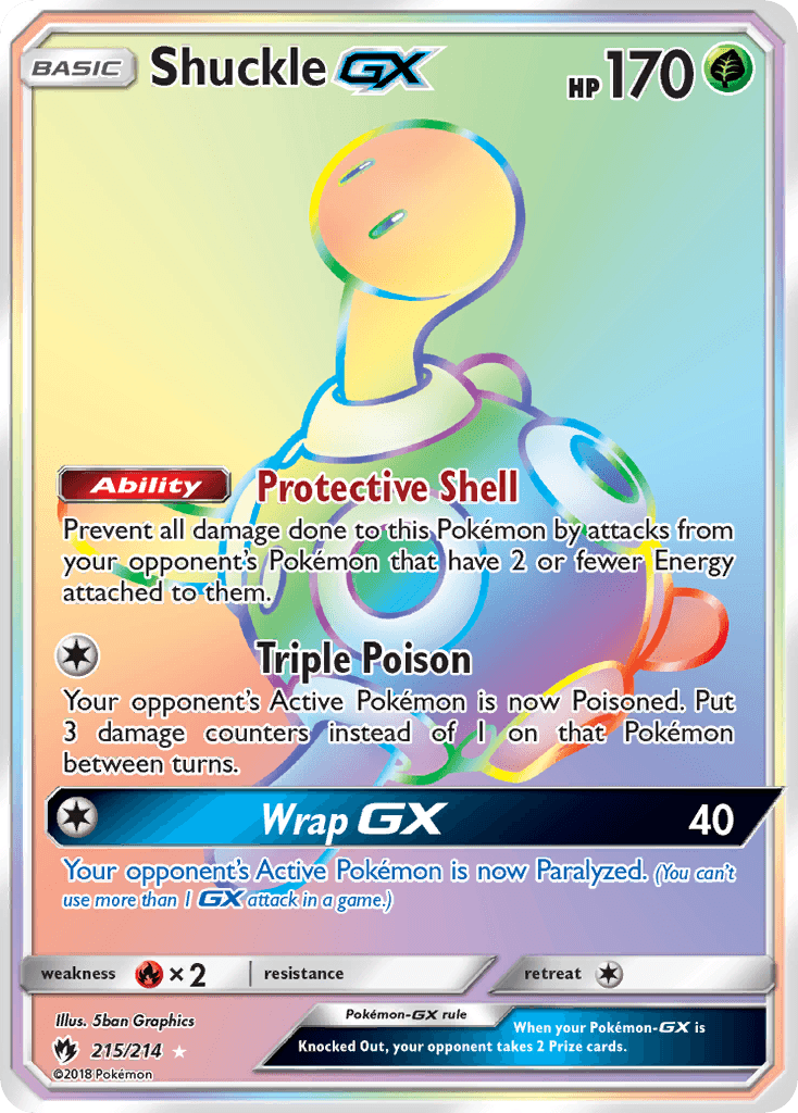 Shuckle-GX Lost Thunder