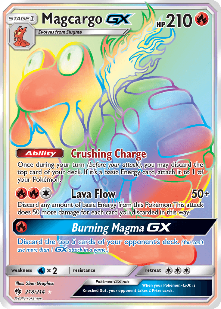 Magcargo-GX Lost Thunder