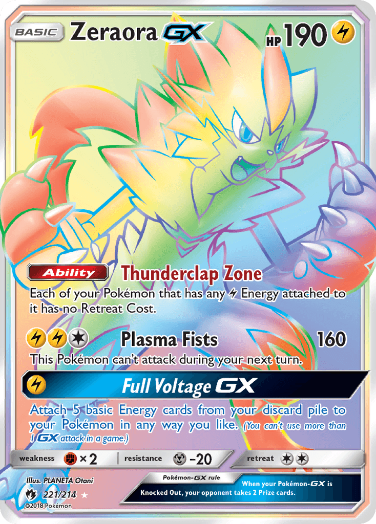 Zeraora-GX Lost Thunder