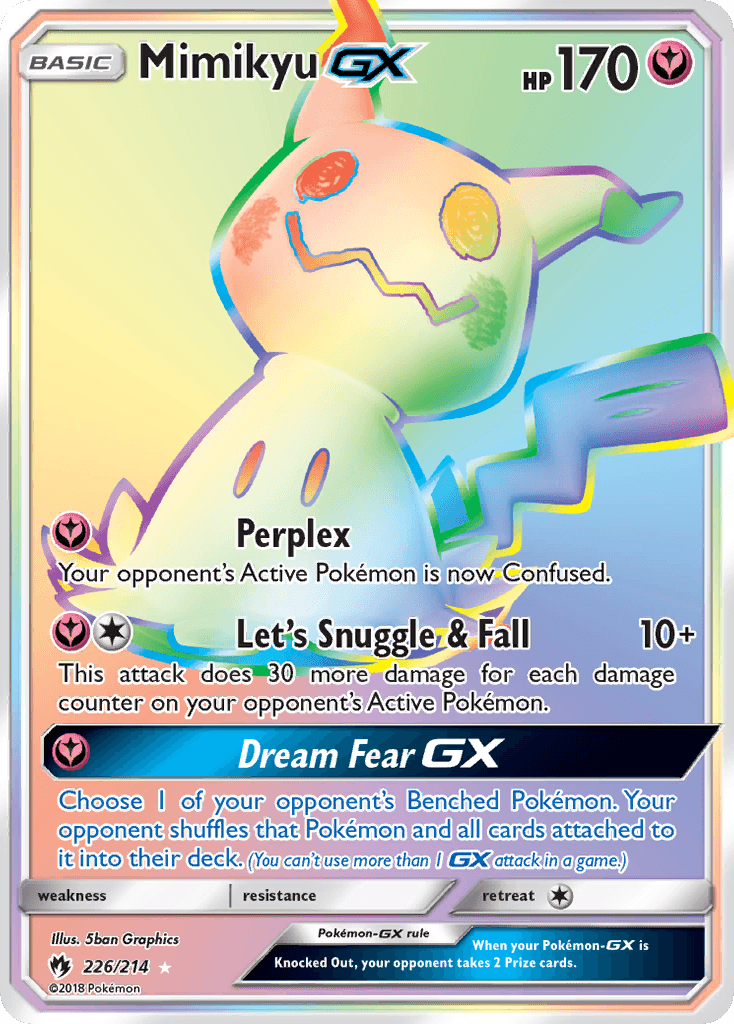 Mimikyu-GX Lost Thunder