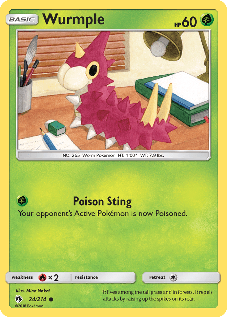 Wurmple Lost Thunder