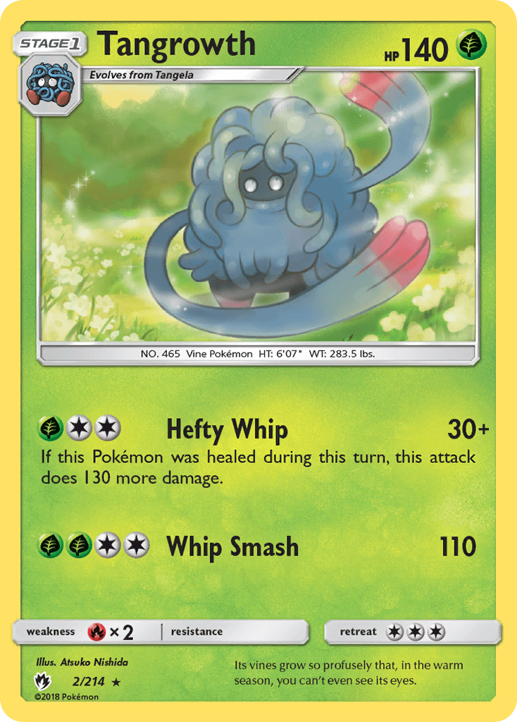 Tangrowth Lost Thunder