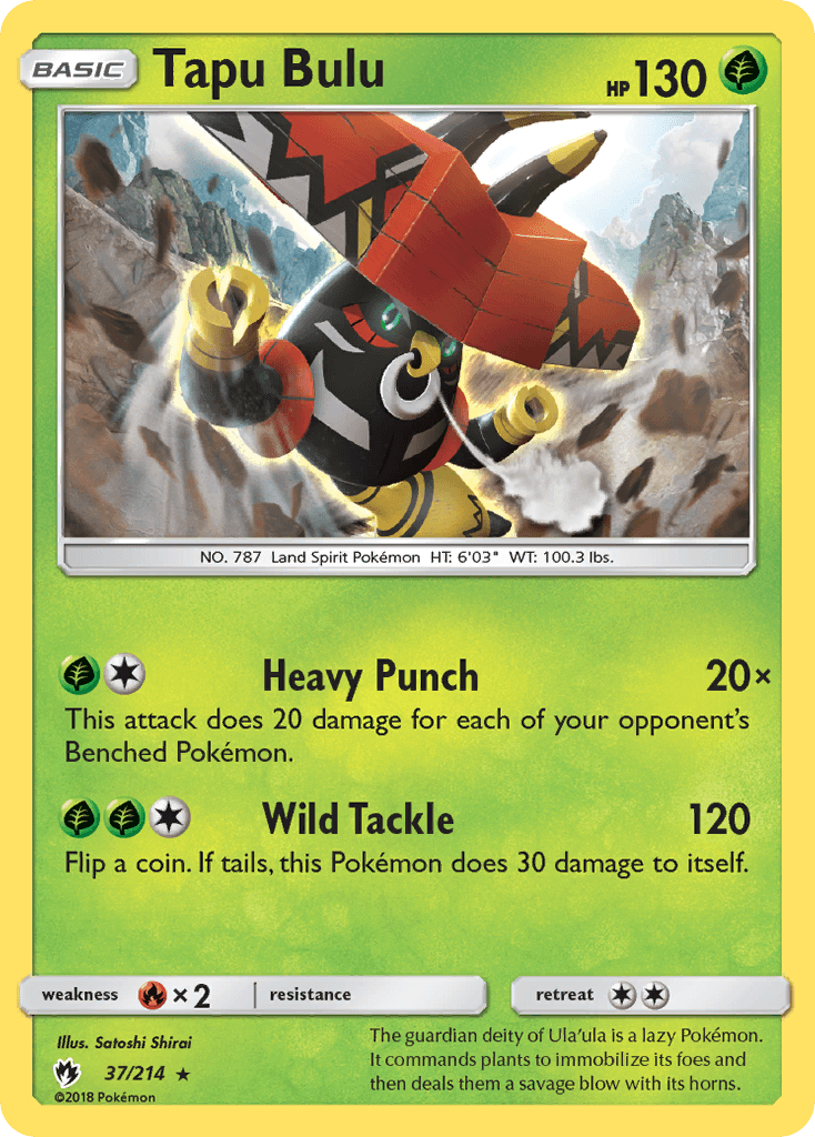 Tapu Bulu Lost Thunder