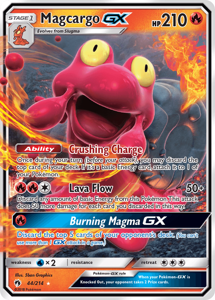 Magcargo-GX Lost Thunder