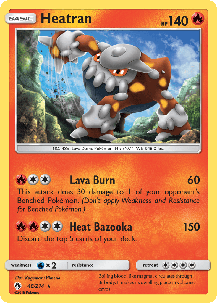 Heatran Lost Thunder