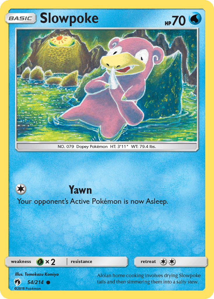 Slowpoke Lost Thunder