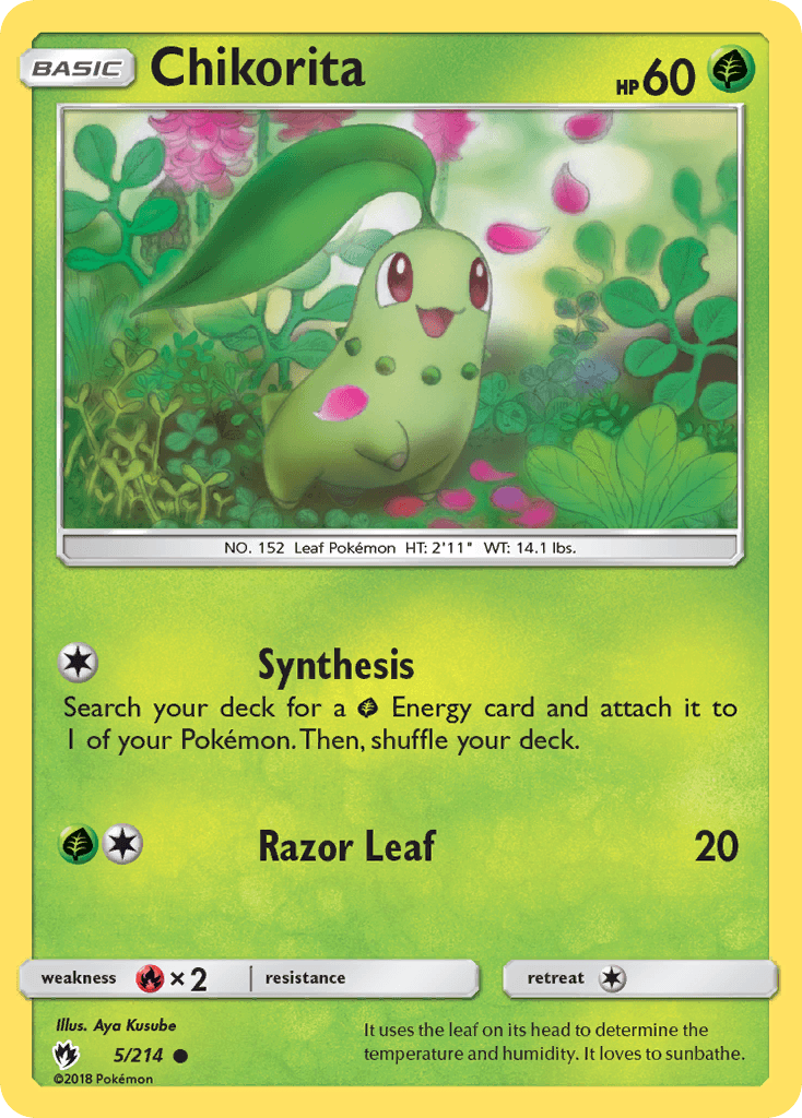 Chikorita Lost Thunder