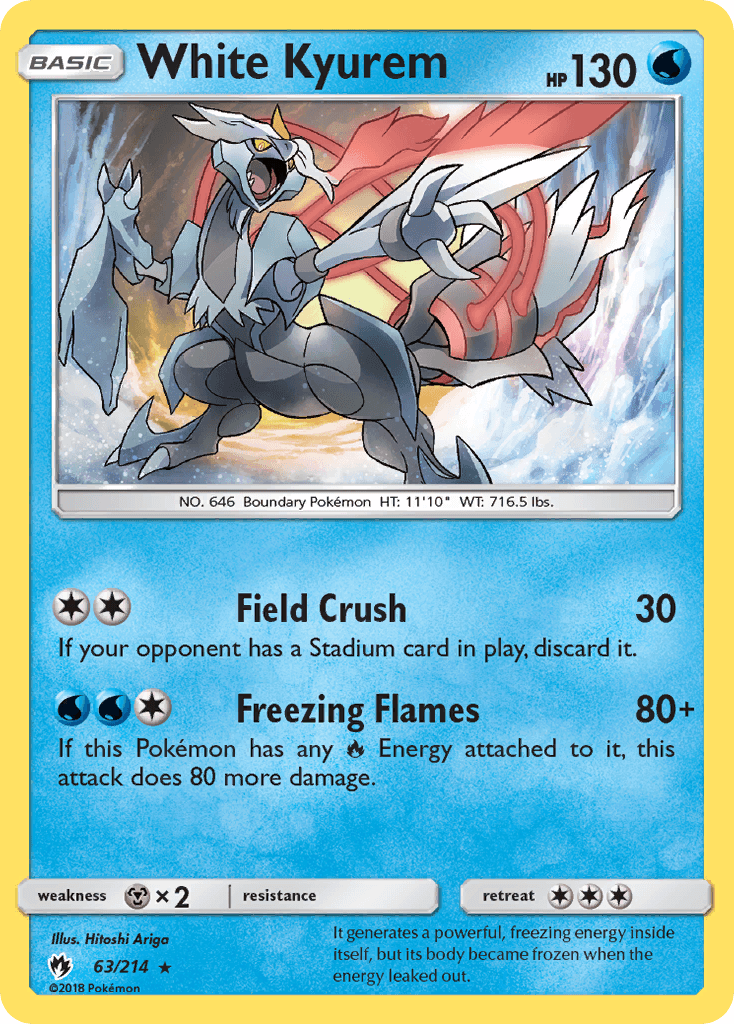 White Kyurem Lost Thunder