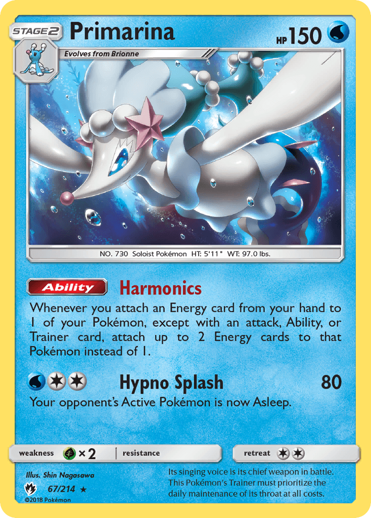 Primarina Lost Thunder