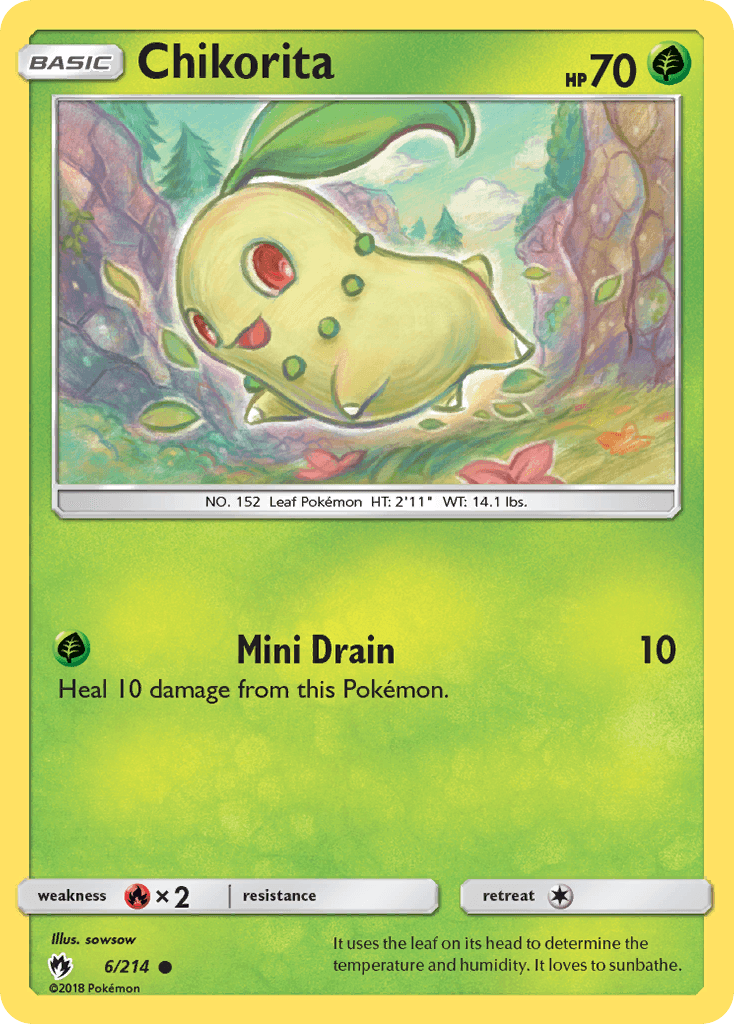 Chikorita Lost Thunder