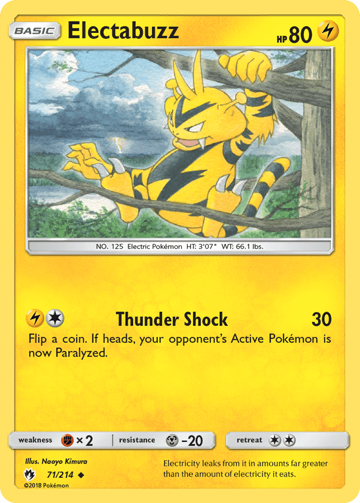 Electabuzz Lost Thunder
