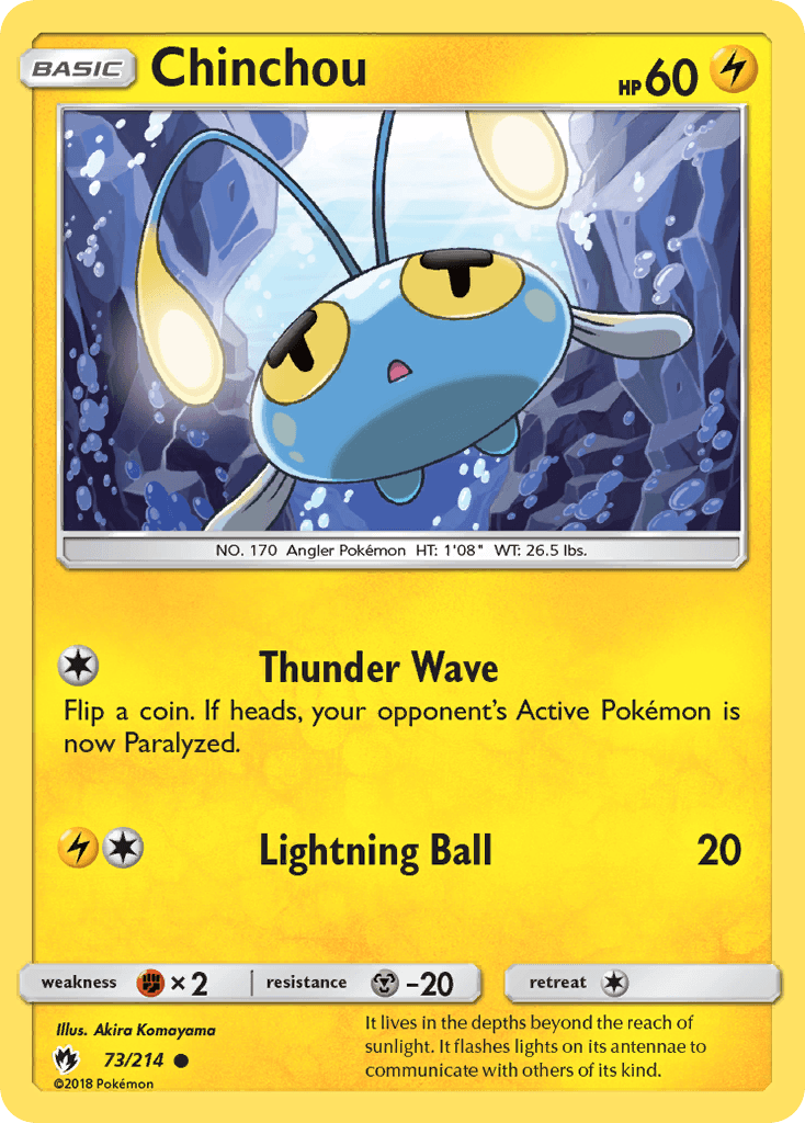 Chinchou Lost Thunder