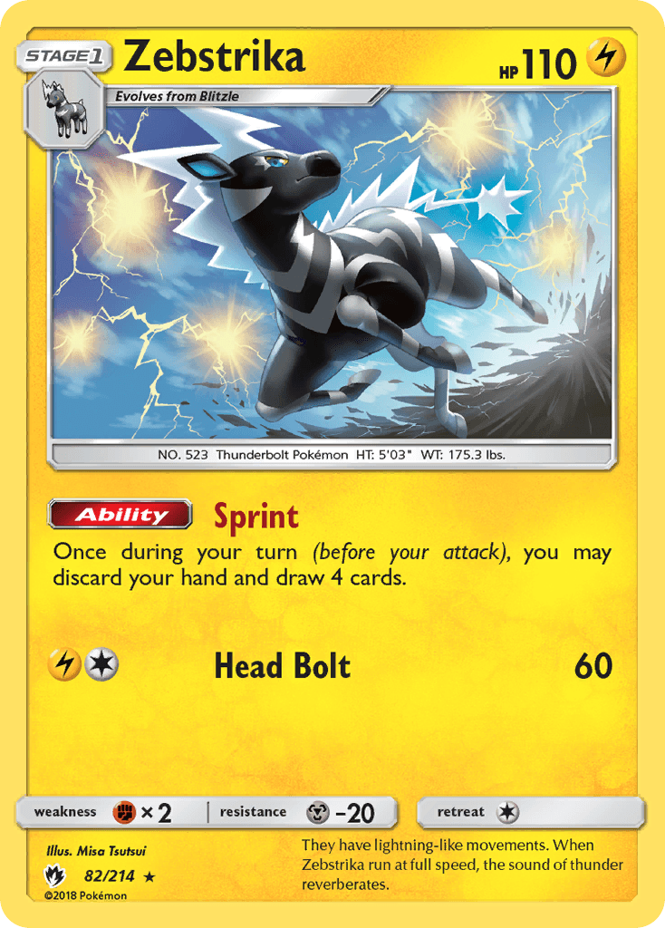 Zebstrika Lost Thunder