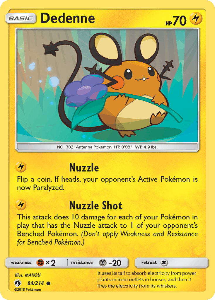 Dedenne Lost Thunder